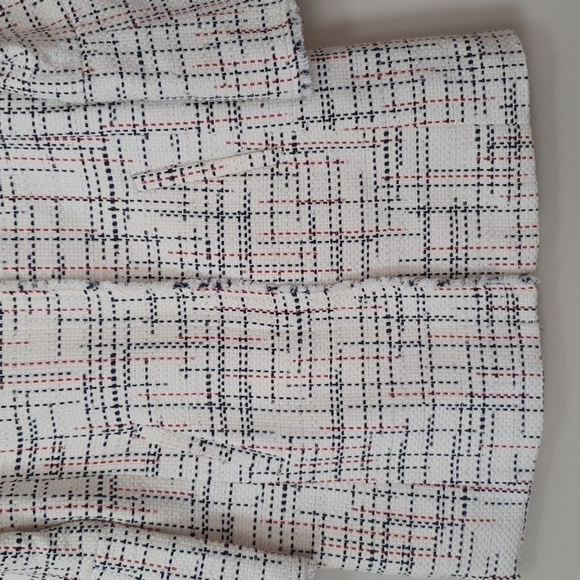 NWOT Banana Republic Collarless Tweed Blazer Jacket - Picture 9 of 11